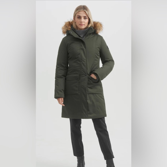 toboggan Jackets & Blazers - NWOT: toboggan Parka with Faux Fur Hood